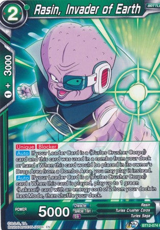 Rasin, invasor de la Tierra (BT12-074) [Rejuvenecimiento vicioso] 