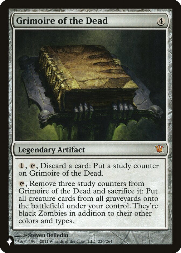Grimorio de los muertos [La lista] 