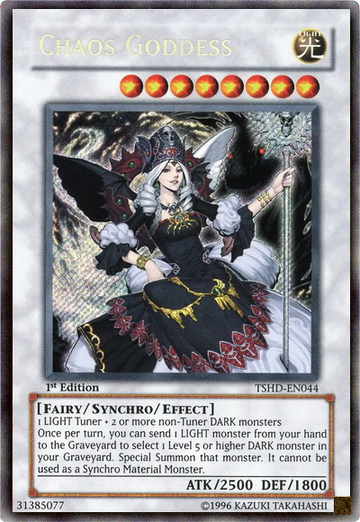 Diosa del Caos [TSHD-EN044] Raro secreto 