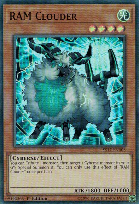 RAM Clouder [YS17-EN003] Súper raro 