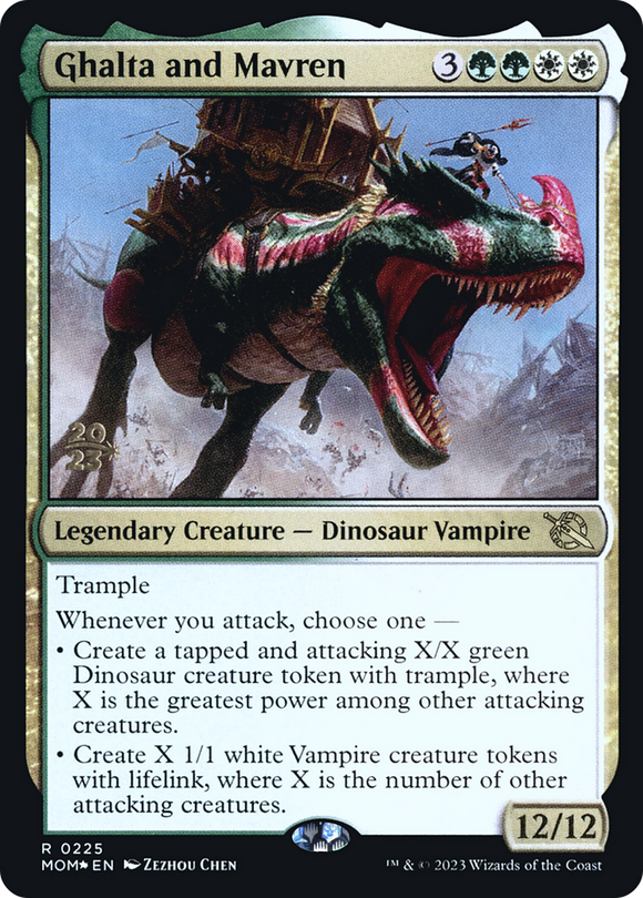 Ghalta y Mavren [Promociones previas al lanzamiento de March of the Machine] 
