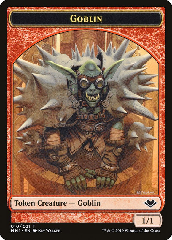 Elemental (009) // Ficha de doble cara de duende [Fichas de Modern Horizons] 