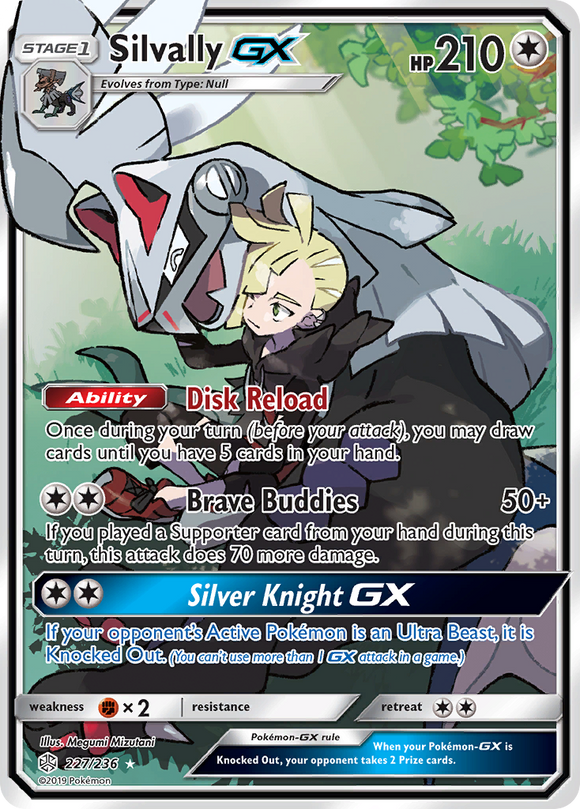 Silvally GX (227/236) [Sol y Luna: Eclipse Cósmico] 