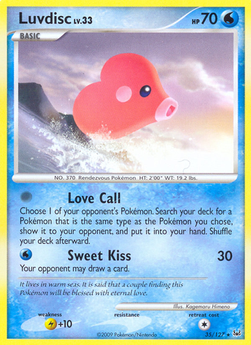 Luvdisc (35/127) [Platino: conjunto básico] 