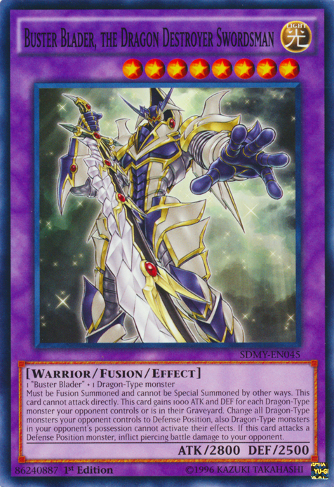 Buster Blader, el espadachín destructor de dragones [SDMY-EN045] Común 