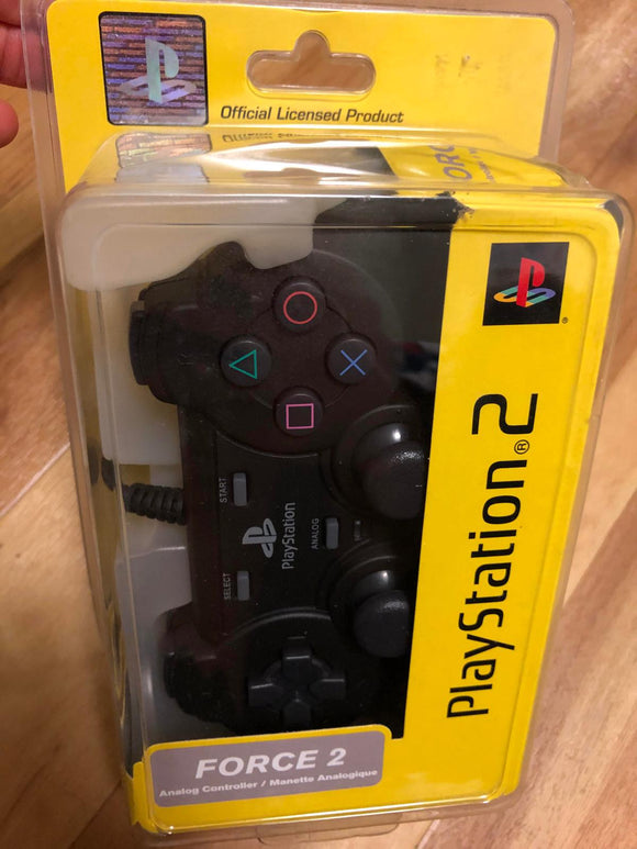 Red Fox Gaming - Hickory - Black Katana Wired Controller - Video Game - Playstation 2