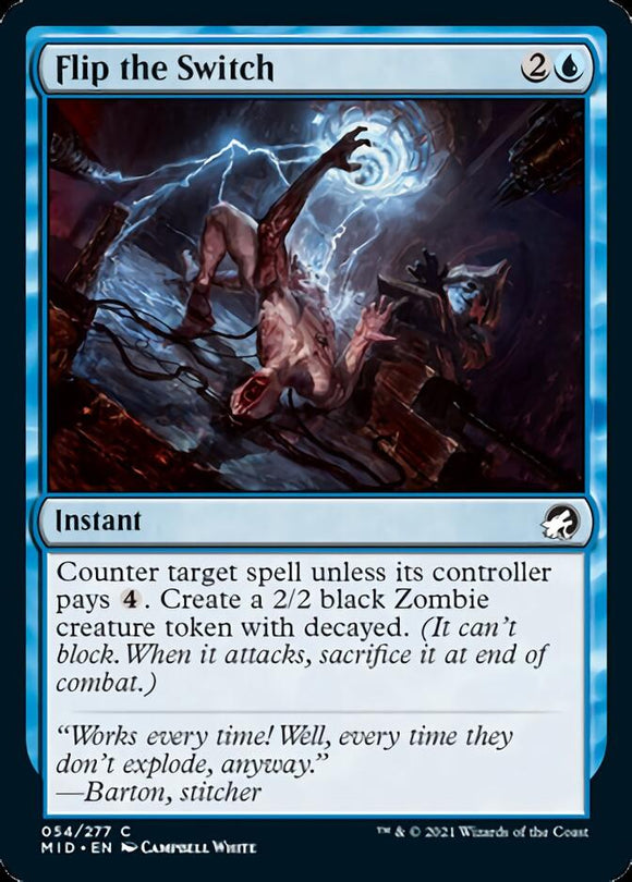 Activa el interruptor [Innistrad: Midnight Hunt] 