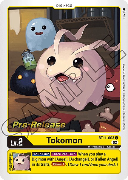 Tokomon [BT11-003] [Promociones previas al lanzamiento de la fase dimensional] 