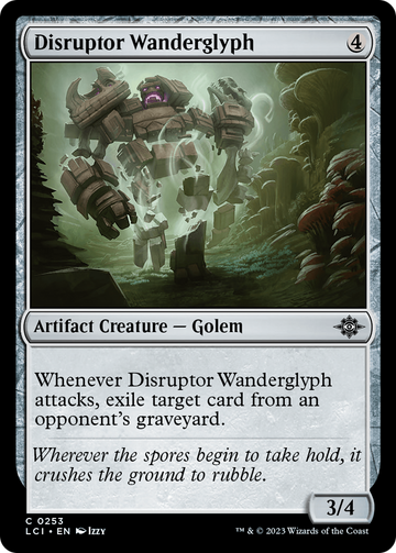 Glifo errante disruptor [Las cavernas perdidas de Ixalan] 