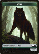 Zombie // Wolf Double-Sided Token [Game Night 2019 Tokens]-2