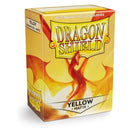 Dragon Shield: Fundas estándar de 100 ct - Amarillo (mate) -3