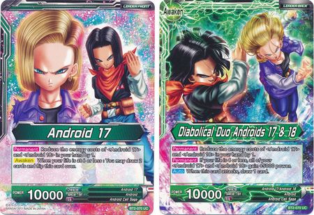Androide 17 // Dúo diabólico Androides 17 y 18 (BT2-070) [Union Force] 