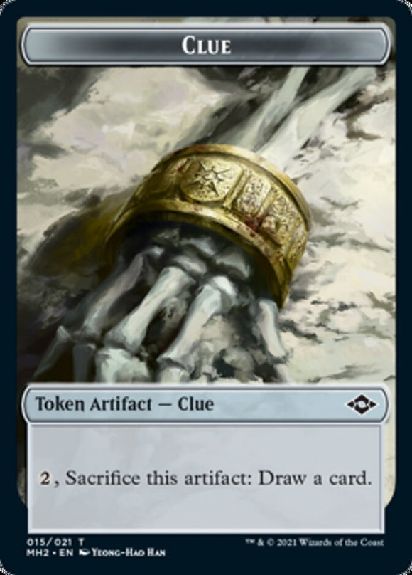 Bestia // Pista (15) Ficha de doble cara [Fichas de Modern Horizons 2] 