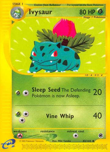 Ivysaur (82/165) [Expedición: conjunto básico] 