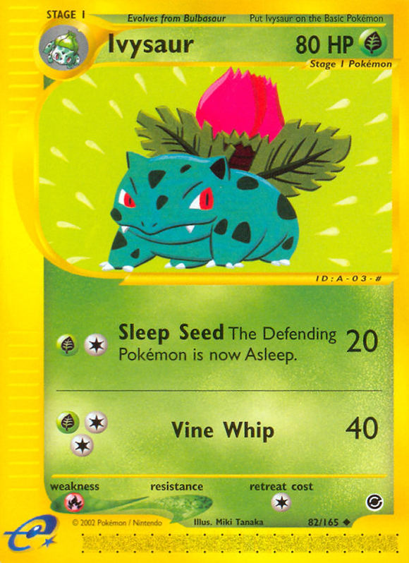 Ivysaur (82/165) [Expedición: conjunto básico] 