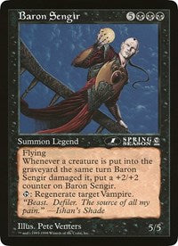 Barón Sengir (de gran tamaño) [Tarjetas de gran tamaño] 