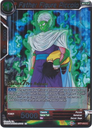 Figura paterna Piccolo (BT7-012_PR) [Promociones previas al lanzamiento de Asalto de los Saiyans] 