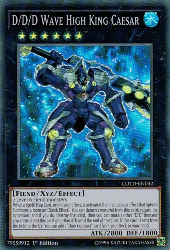 D/D/D Ola Gran Rey César [COTD-EN042] Super Raro 