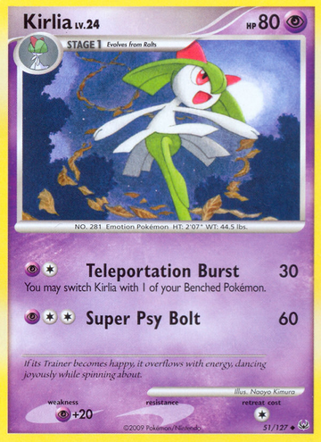 Kirlia (51/127) [Platino: Conjunto básico] 