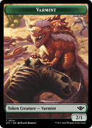 Treasure // Varmint Double-Sided Token [Outlaws of Thunder Junction Tokens]-2