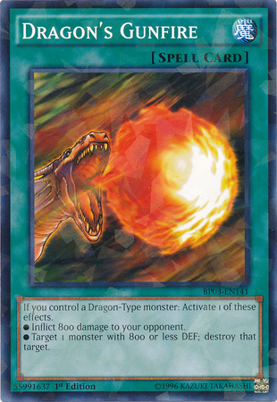 Disparos de dragón [BP03-EN141] Shatterfoil Raro 