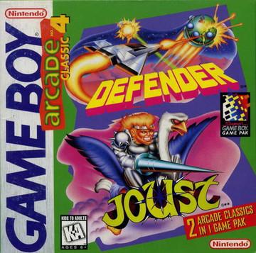 Red Fox Gaming - Hickory - Arcade Classic 4: Defender and Joust - Video Game - GameBoy