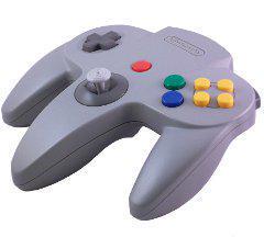 Red Fox Gaming - Hickory - Gray Controller - Video Game - Nintendo 64