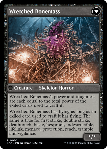 Altar of the Wretched // Wretched Bonemass [The Lost Caverns of Ixalan Commander] - 0