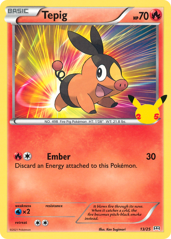 Tepig (25/13) [25º aniversario de McDonald's] 