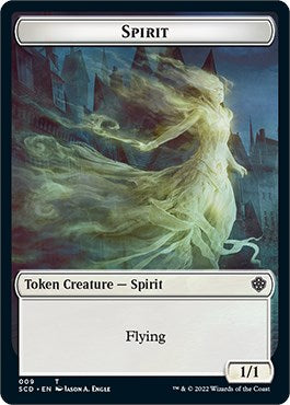 Cat Bird // Spirit Double-Sided Token [Starter Commander Decks] - 0