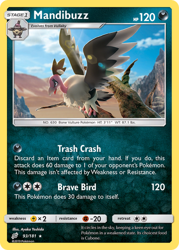Mandibuzz (93/181) [Sol y Luna: Trabajan juntos] 