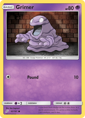 Grimer (62/181) [Sol y Luna: Forman equipo] 