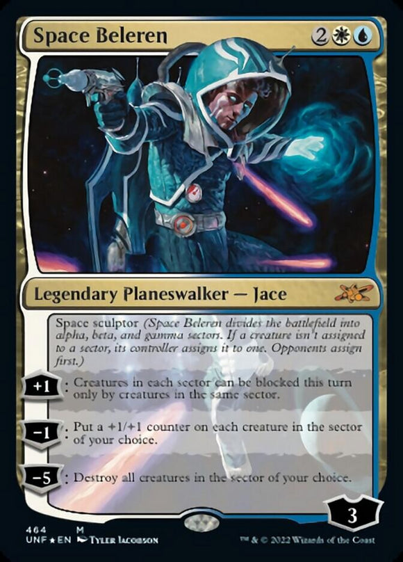 Beleren espacial (lámina de galaxia) [Unfinity] 