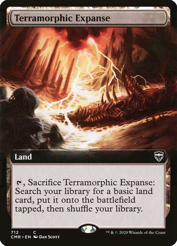 Expansión terramórfica (ilustración ampliada) [Commander Legends] 