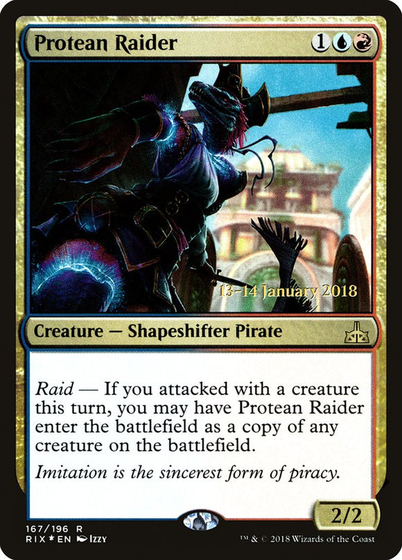 Protean Raider [Promociones previas al lanzamiento de Rivals of Ixalan] 