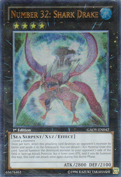 Número 32: Shark Drake [GAOV-EN042] Último ejemplar raro 