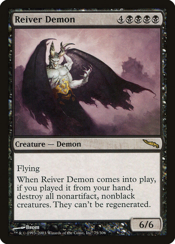 Demonio Reiver [Mirrodin] 