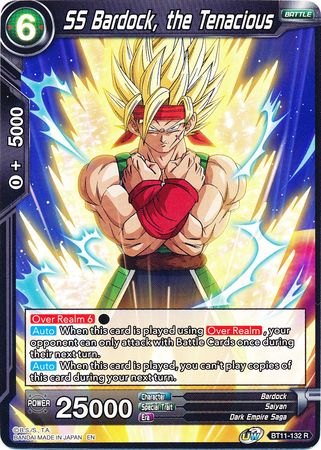 SS Bardock, el Tenaz (BT11-132) [Línea de sangre Vermilion] 