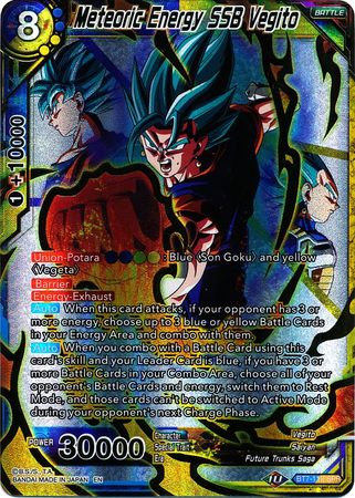Meteoric Energy SSB Vegito (SPR) (BT7-118) [Asalto de los Saiyans] 