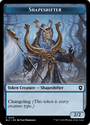 Pest // Shapeshifter Double-Sided Token [Bloomburrow Commander Tokens]-2
