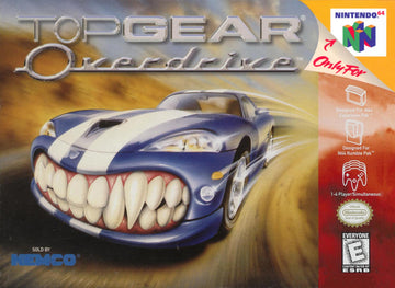 Red Fox Gaming - Hickory - Top Gear Overdrive - Video Game - Nintendo 64