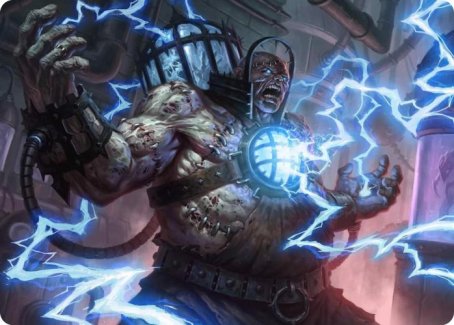 Tarjeta de arte de Skaab del repositorio [Serie de arte de Innistrad: Crimson Vow] 
