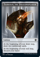 Sarkhan, the Dragonspeaker // Sarkhan, the Dragonspeaker Double-Sided Token [Starter Commander Decks]-2