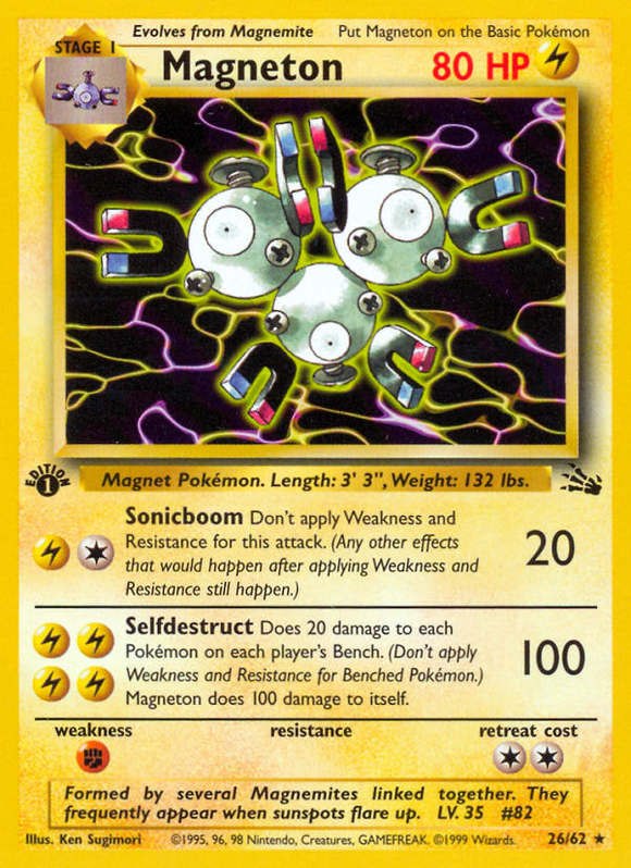 Magneton (26/62) [Fósil 1.ª edición] 