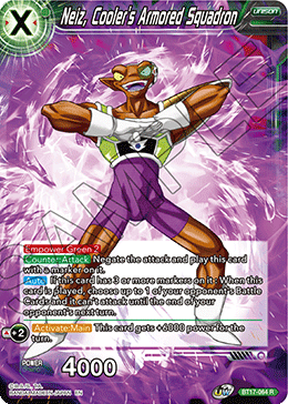 Neiz, escuadrón blindado de Cooler (BT17-064) [Ultimate Squad] 