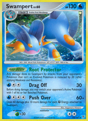 Swampert (12/147) [Platino: Vencedores supremos] 