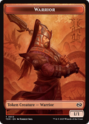 Goblin // Warrior Double-Sided Token [Tarkir: Dragonstorm Tokens]-2