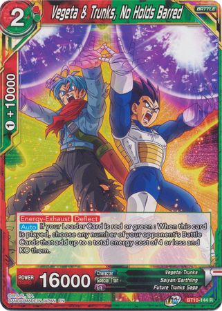 Vegeta y Trunks, sin reglas (BT10-144) [Paquete de revisión 2020] 