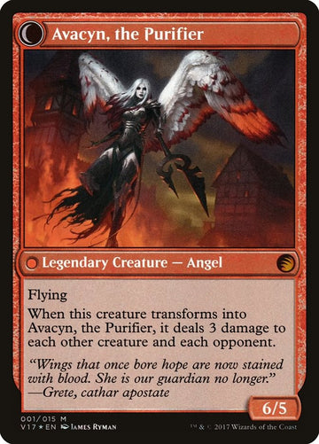 Archangel Avacyn // Avacyn, the Purifier [From the Vault: Transform] - 0