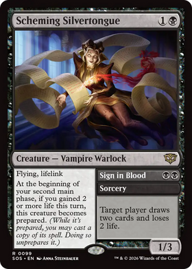 Scheming Silvertongue [Secrets of Strixhaven]